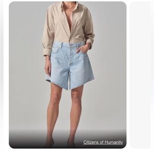 Citizen of humanity Gaucho shorts size 24 NWT